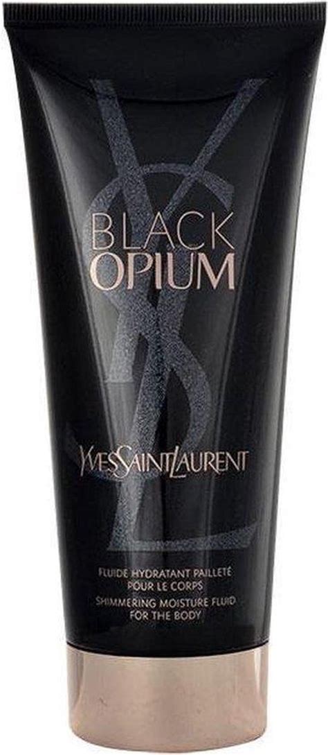 yves saint laurent black opıum body lotion|black opium shimmering body lotion.